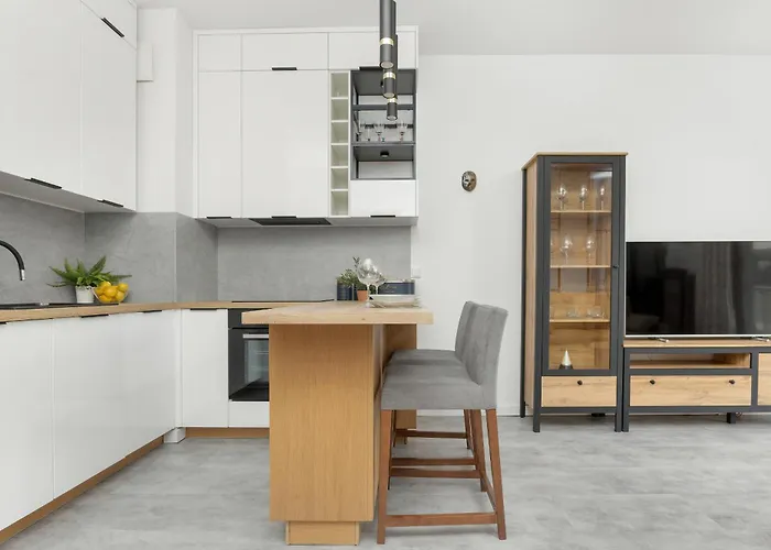 شقة Klimatyczny Na Wilanowie Parking & Balkon By Renters